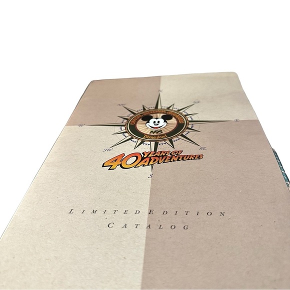 Vtg 1995 Disney 40 Years of Adventure Limited Edition Catalog Folder Inserts - Picture 12 of 16